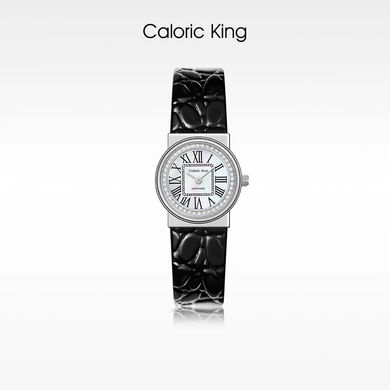 凯卡思CaloricKing经典系列时尚休闲皮带复古女款腕表五金女孩