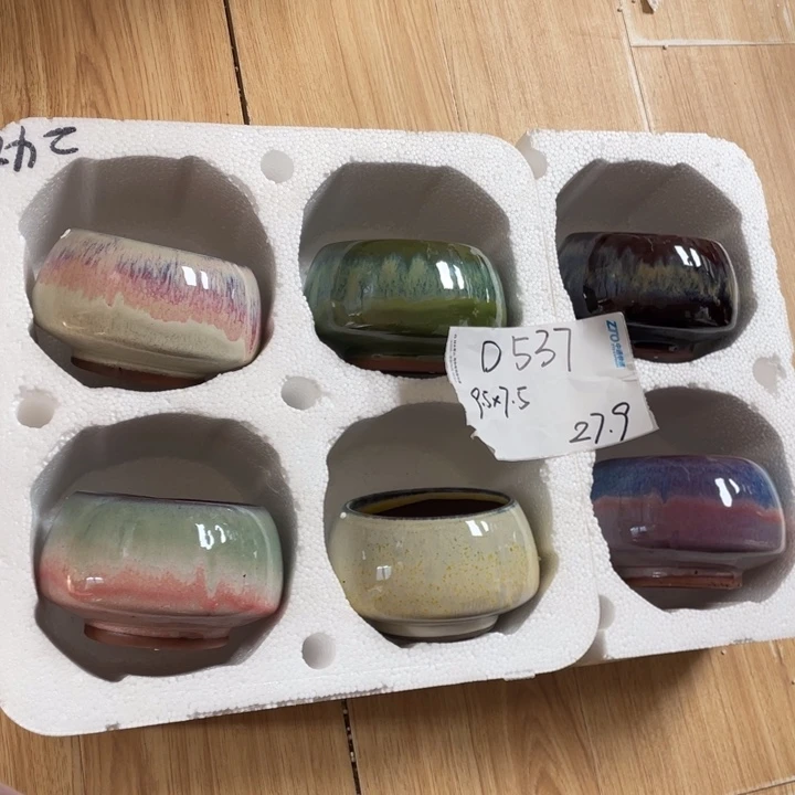 粗陶多肉花盆微瑕537