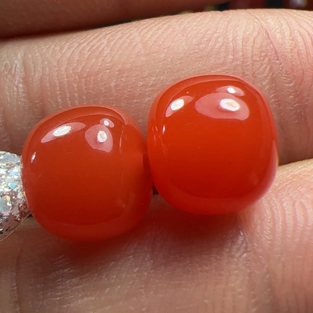 南红玛瑙珠子未镶嵌