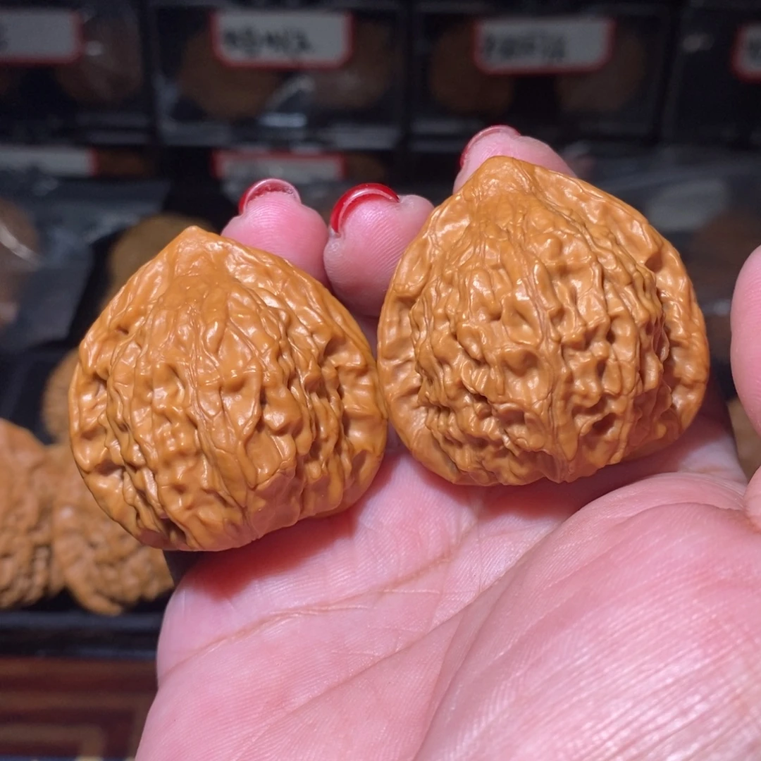 百***）文玩核桃把件皓月
