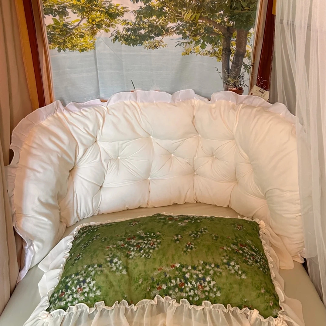 学生宿舍床头靠垫靠枕软包大靠背可固定防撞贴墙适合女生看书睡觉