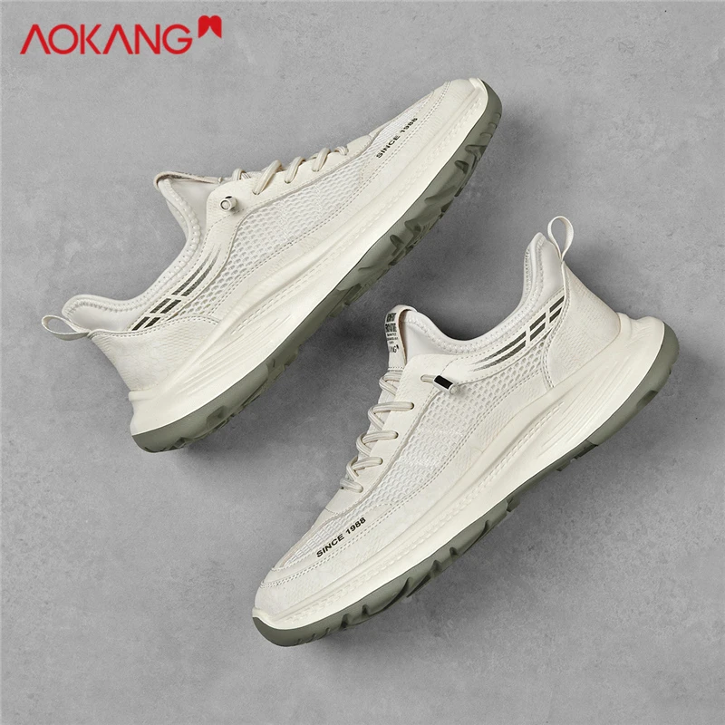 Aokang/奥康2025新款男鞋网鞋休闲运动鞋户外徒步鞋男