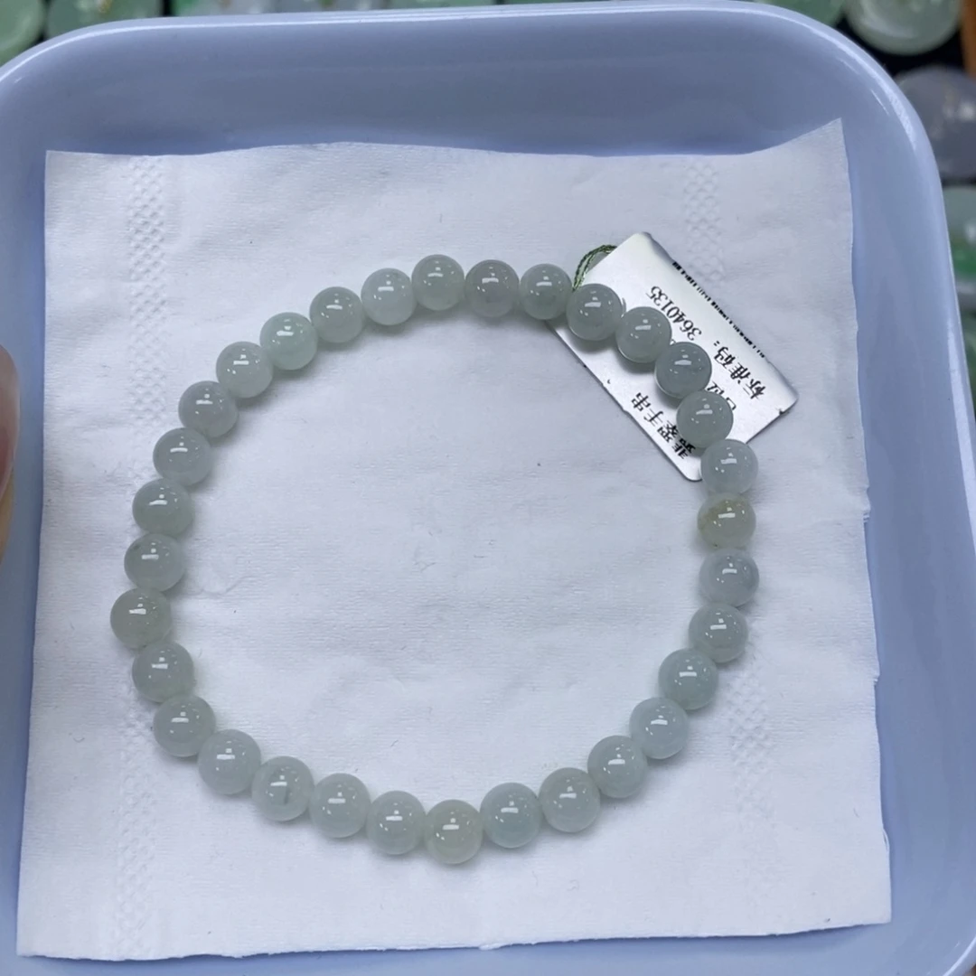 颈饰未镶嵌翡翠手串卡6