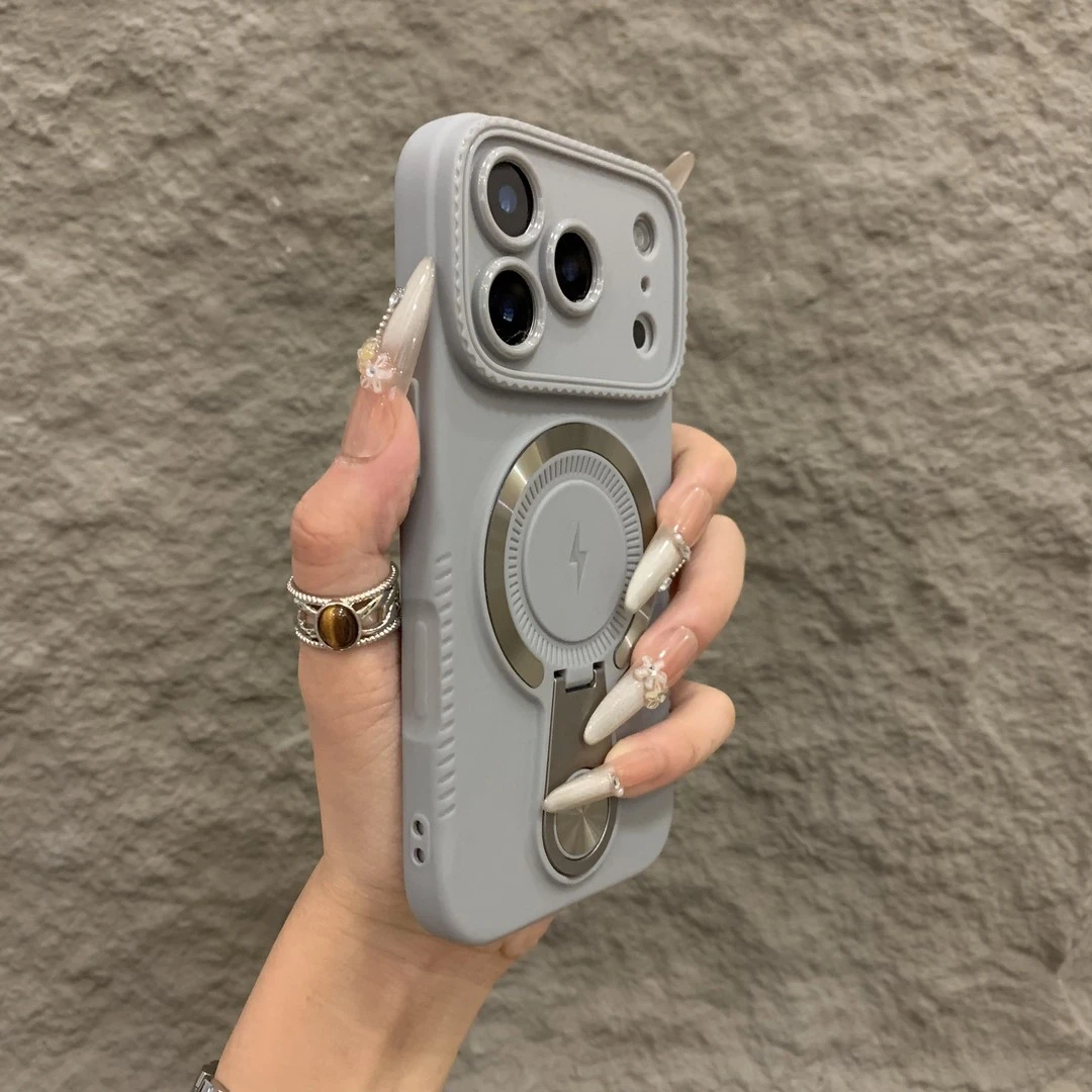 高级强磁支架适用于iPhone17promax手机壳苹果16防摔15个性14新款