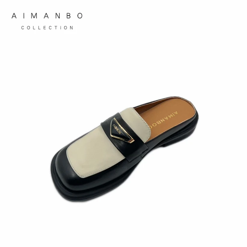 STROLLBEAUTY/漫步佳人222133272E包头气质时尚外穿低跟凉拖女鞋