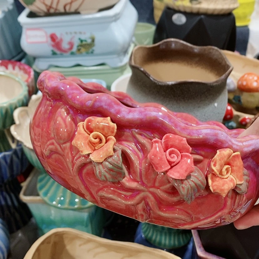 【闪购商品】陶瓷陶瓷花盆，多肉花盆