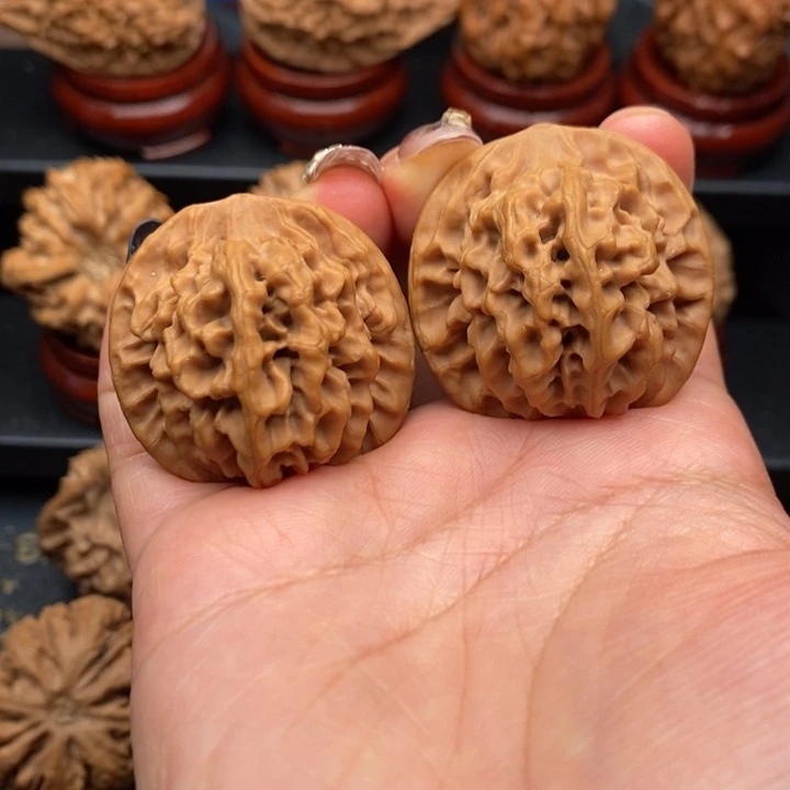 吊坠文玩核桃秦岭秦闷35无修