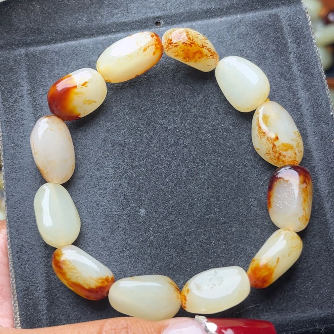 未镶嵌手串和田玉