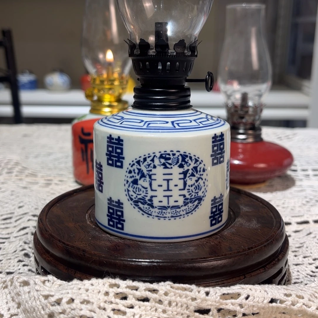 摆件景德镇陶瓷香薰灯