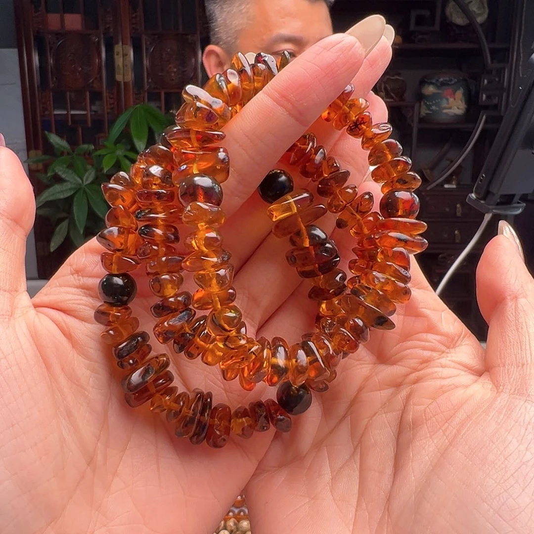 未镶嵌琥珀裸石抚顺琥珀30847多样性发其一