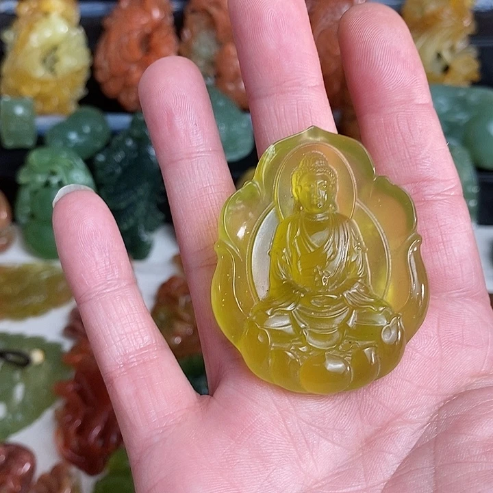 未镶嵌蛇纹石玉颈饰