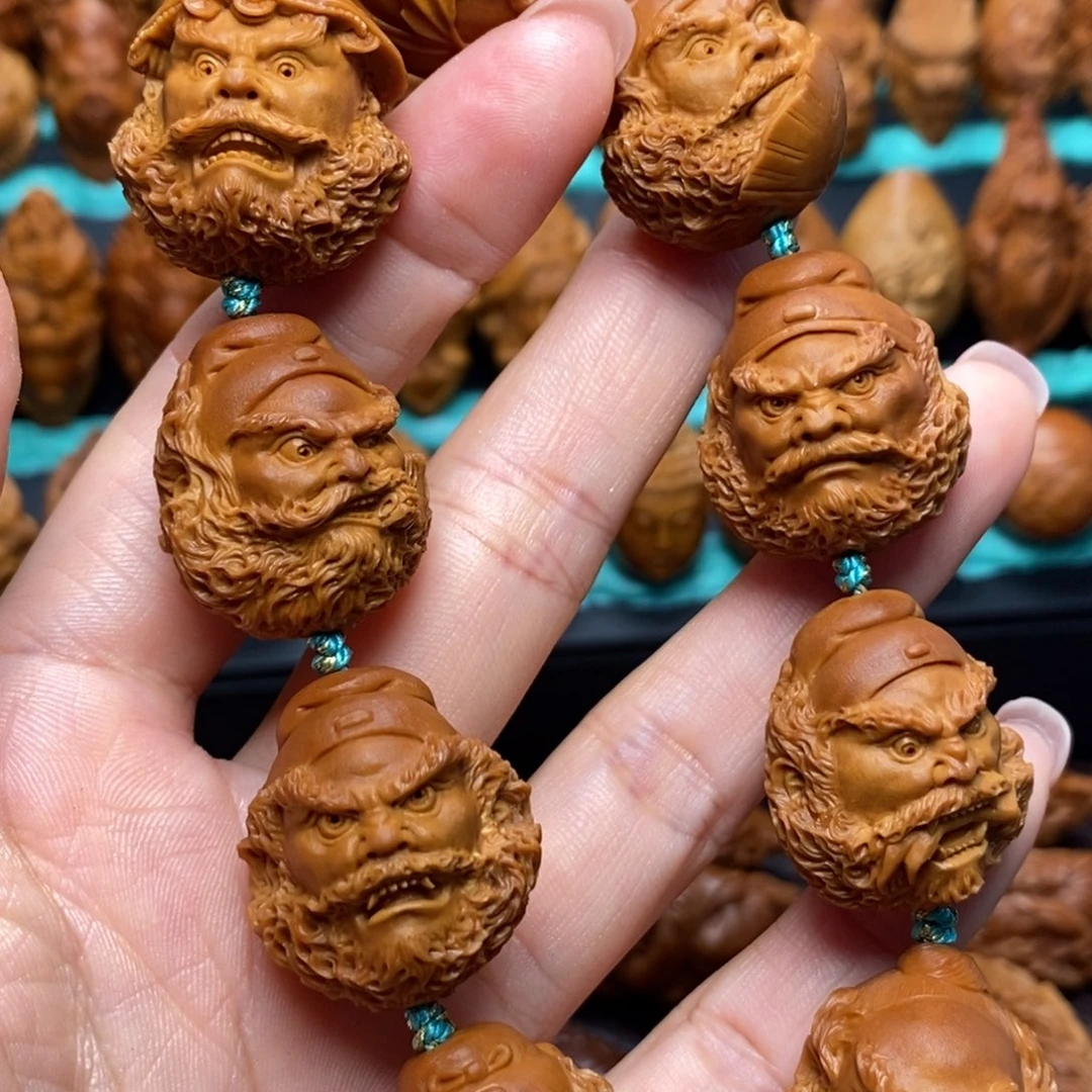 橄榄核手串/手链2.3钟馗纳福