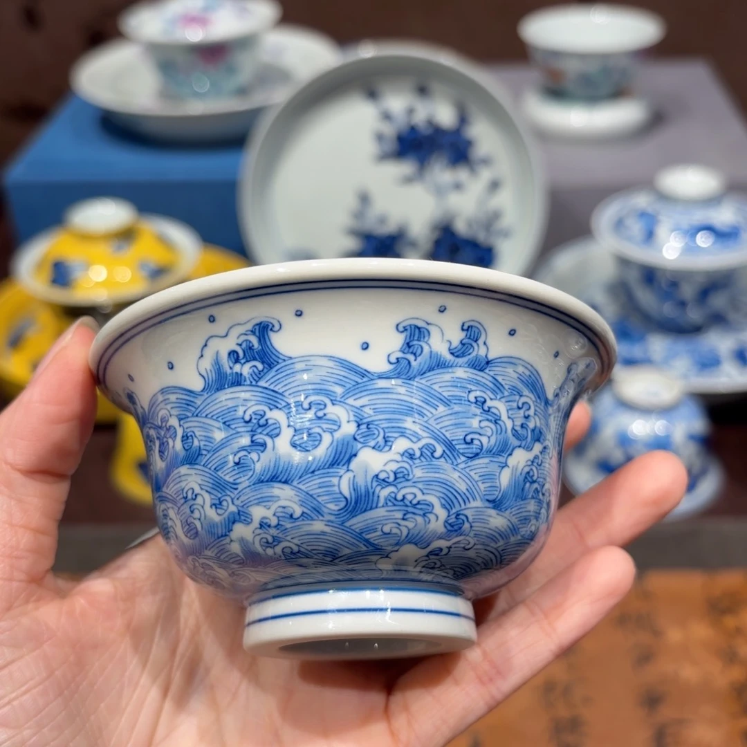 瓷片景德镇纯手工手绘