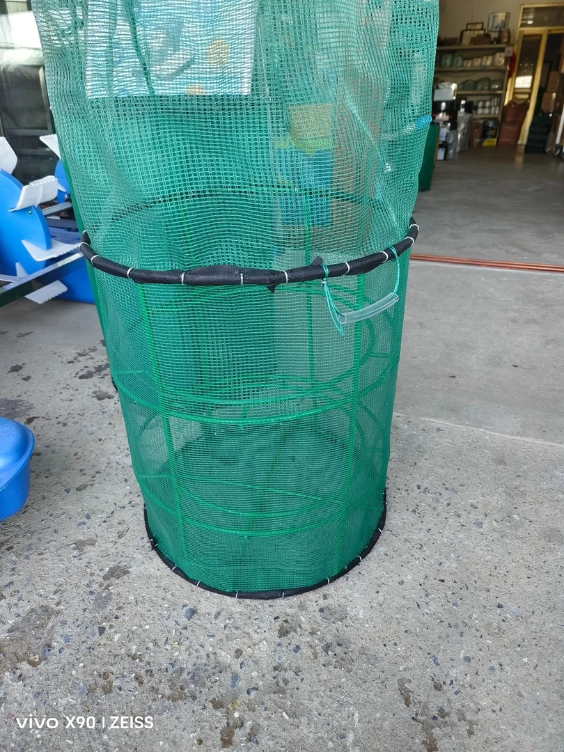 农业花篮隔渣水泵进水圆形过滤网底座防堵罩可防小鱼虾