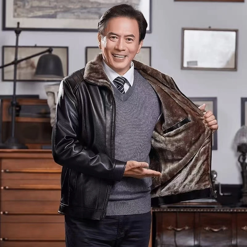 【媛媛】ZOTLI PAOLO/佐丹利·保罗男士冬款加绒加厚皮衣-003