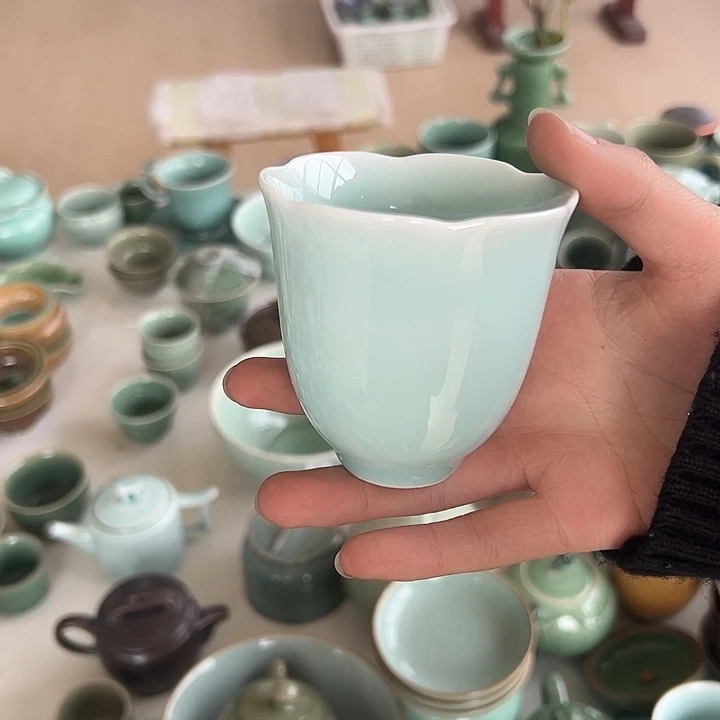 小米茶器龙泉青瓷