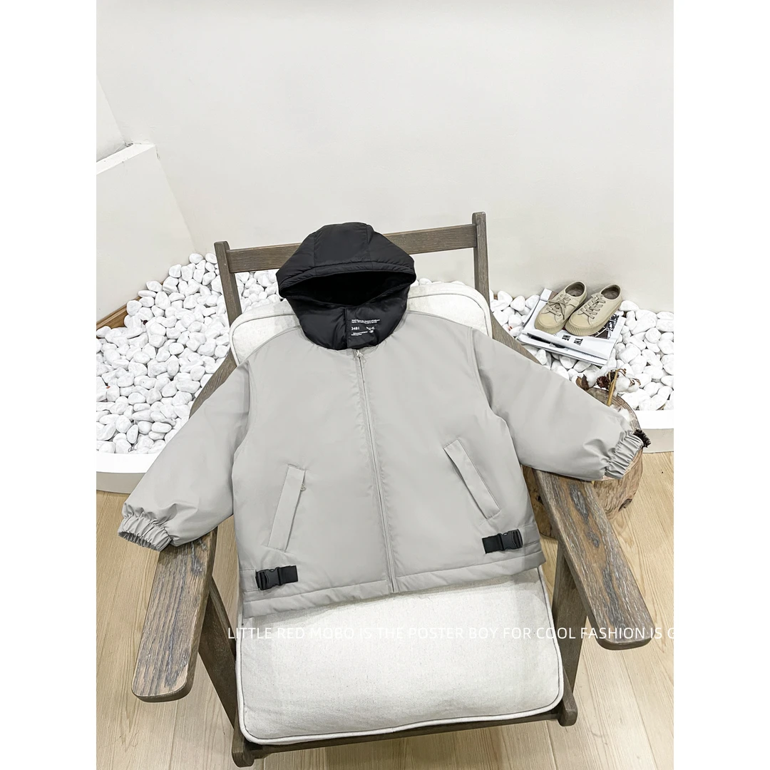 【10月30新款】童装男中大儿童棉服2025冬装新款棉衣外套MMY841507