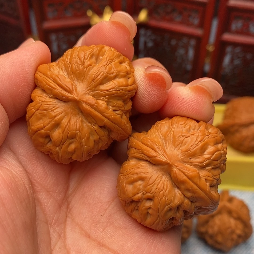 把件文玩核桃38全品毕业元宝