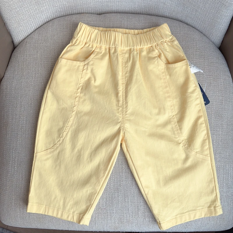 【休闲裤不易缩水不易变形】宝宝裤子男女童山系列肌理裤C21