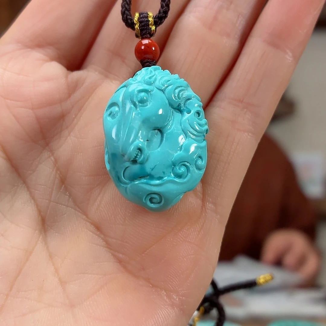 未镶嵌绿松石珠宝奇石