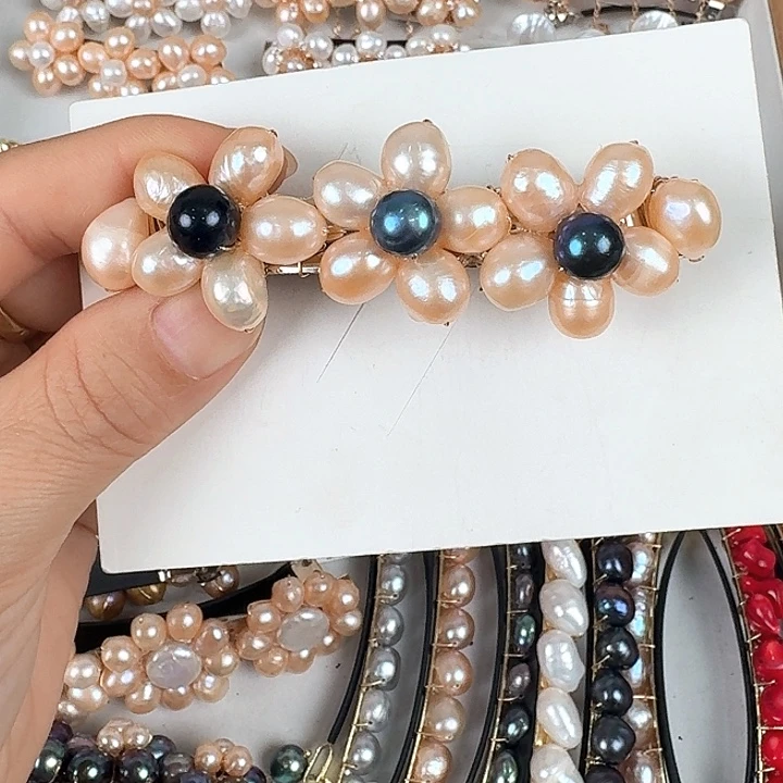 发饰未镶嵌淡水珍珠