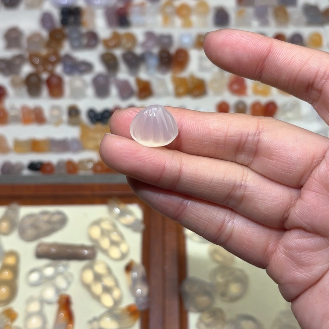 玛瑙/玉髓颈饰未镶嵌修*