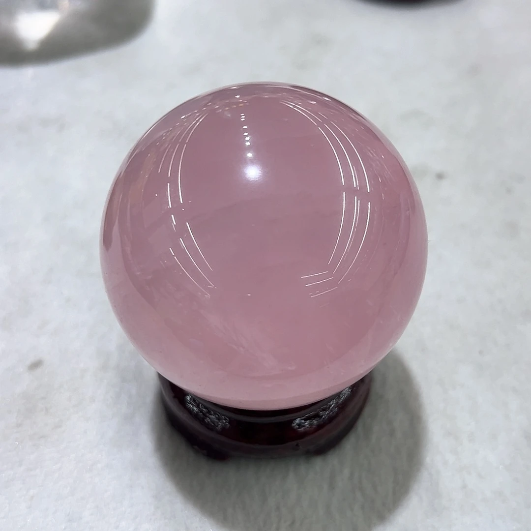 水晶水晶摆件未镶嵌有***啊