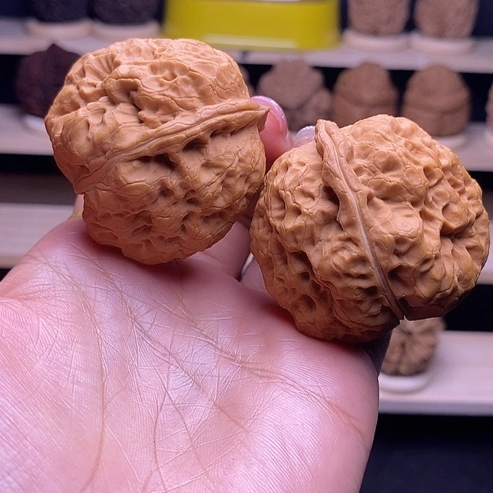 把件桃核卧龙金蟾45mm