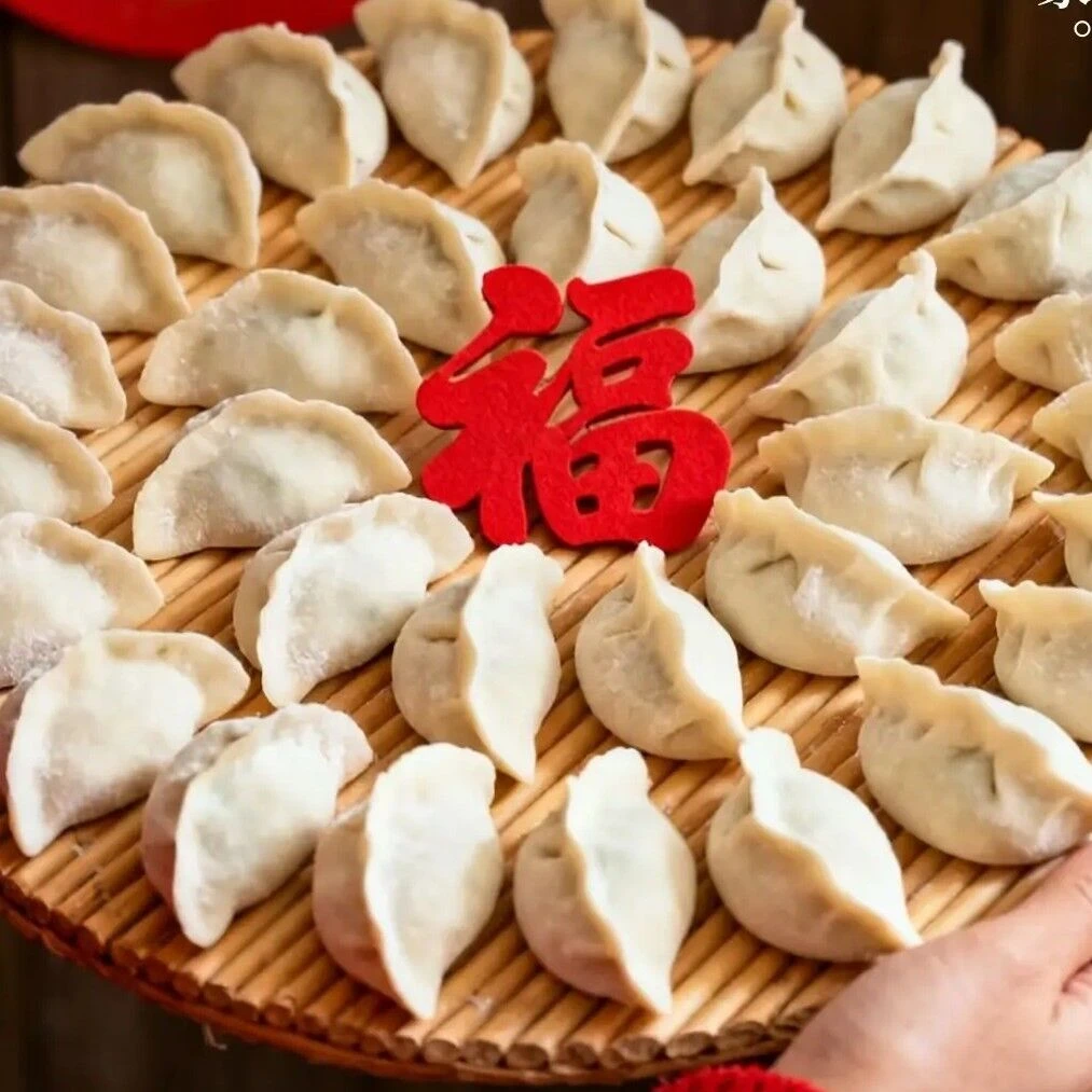 韭菜鸡蛋生鲜手工水饺（一斤40个）