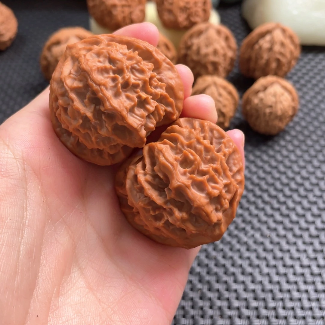 吊坠文玩核桃龙鳞纹43全品