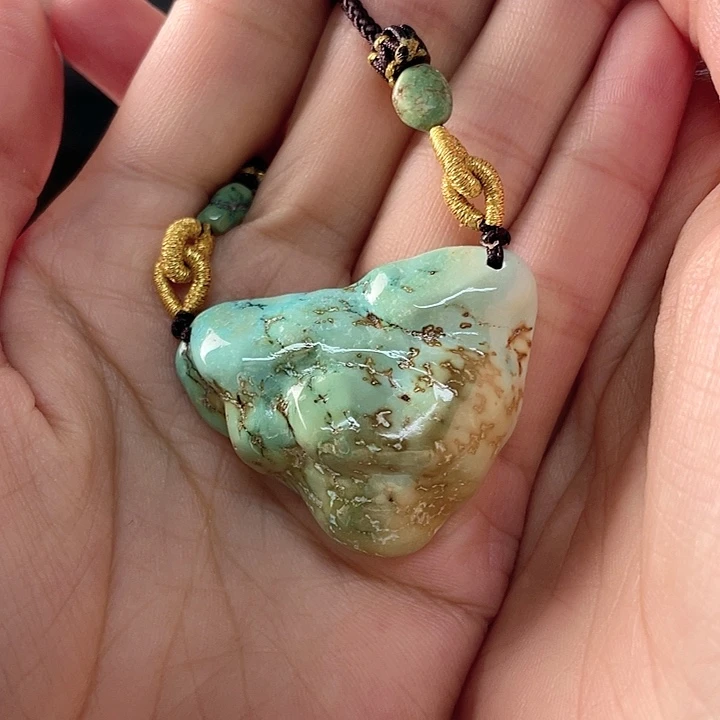 未镶嵌绿松石珠宝奇石