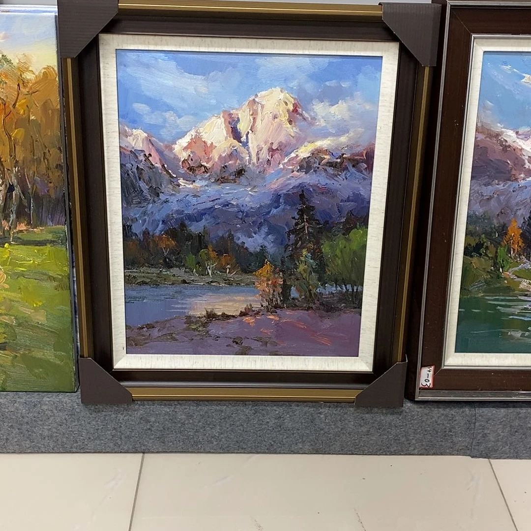 油画带外框画芯尺寸40x50cm