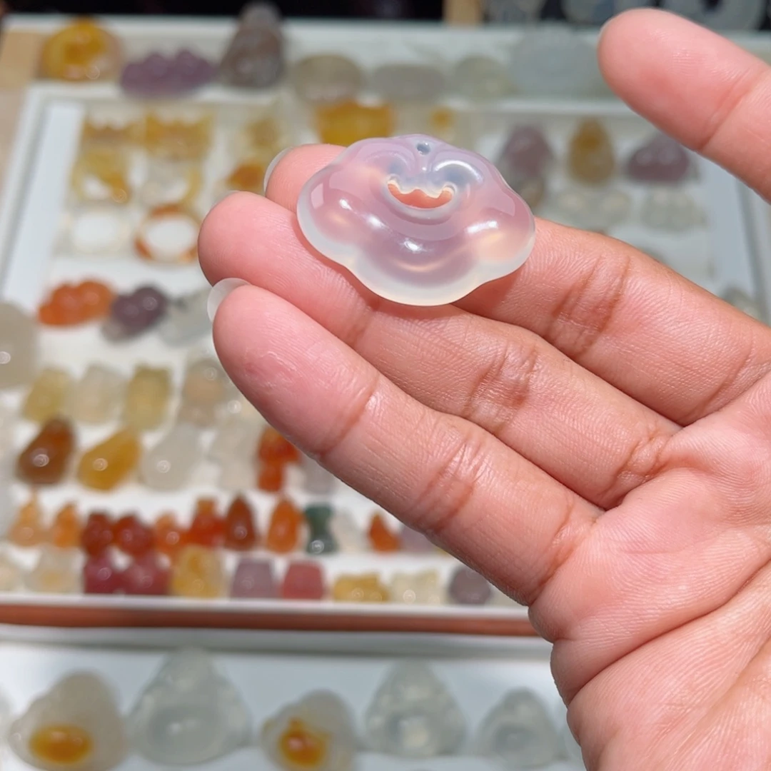 玛瑙/玉髓颈饰合金噜***噜