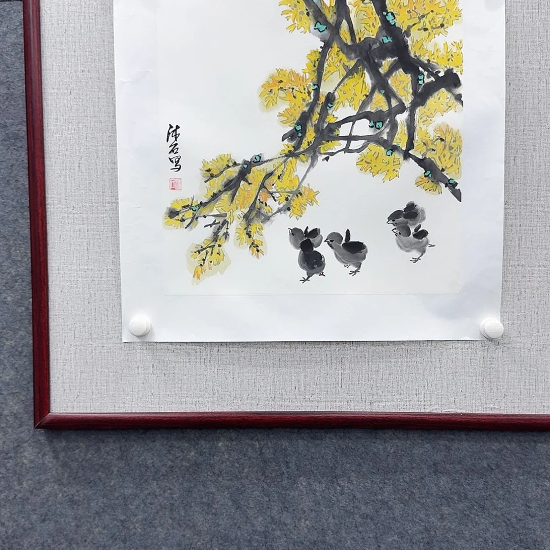 国画国画亲笔手绘