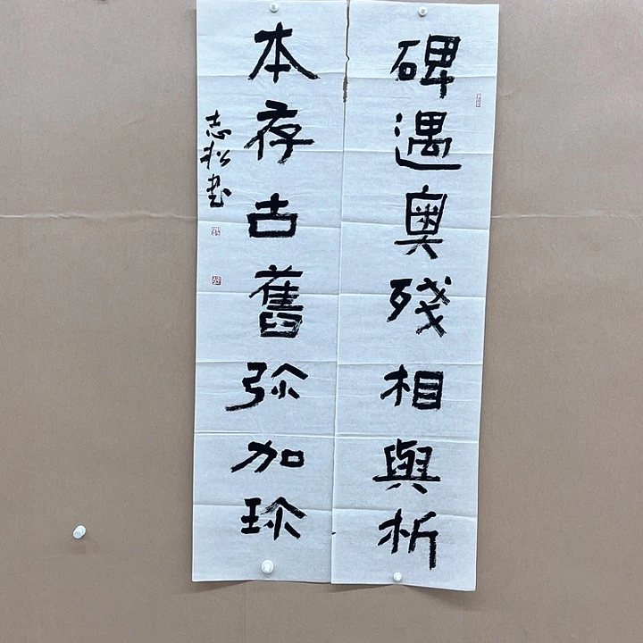 书法戴志松138*68㎝江苏****兰亭