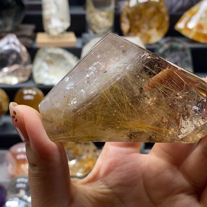 兔***鸽水晶珠宝半成品未镶嵌