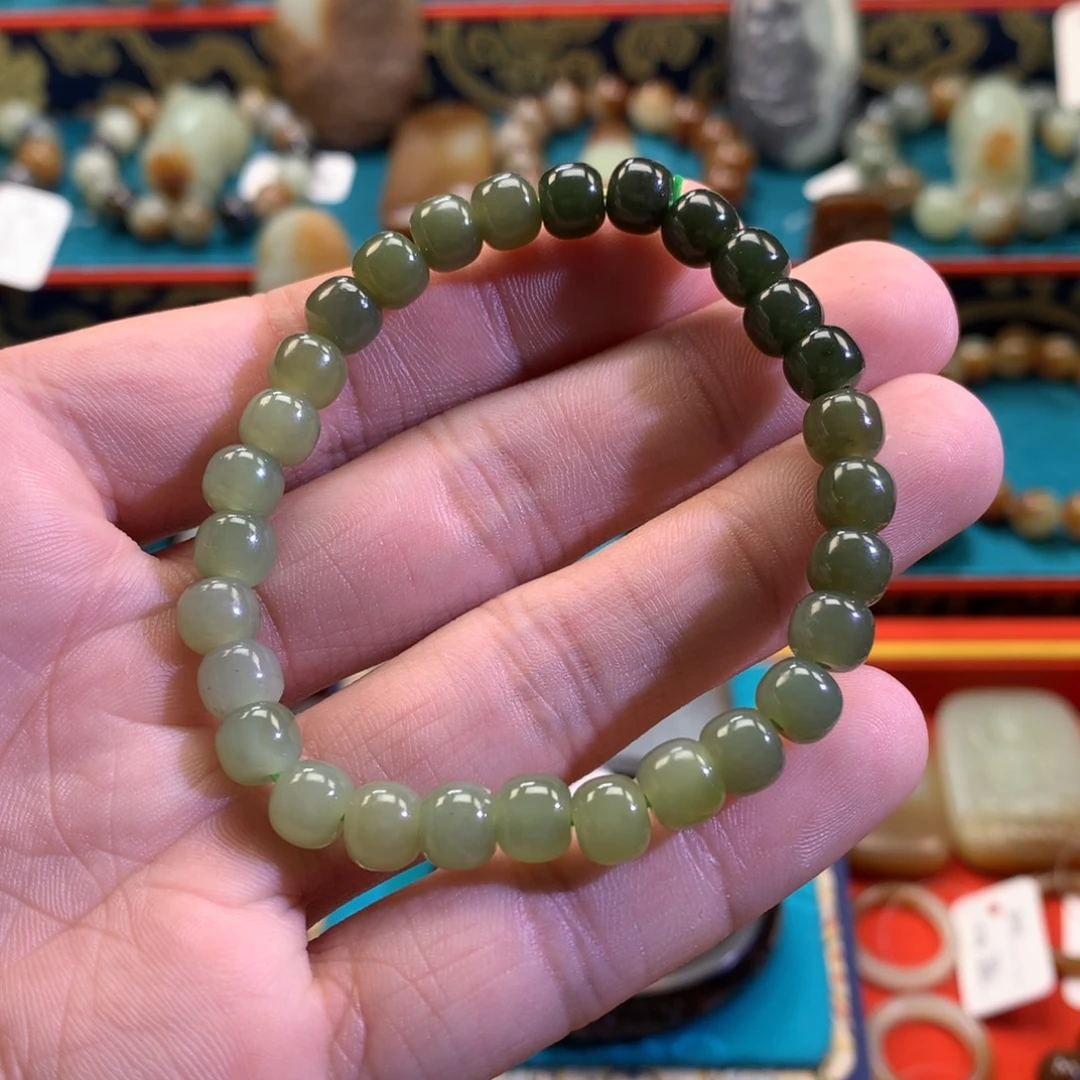 和田玉（糖玉）未镶嵌手链