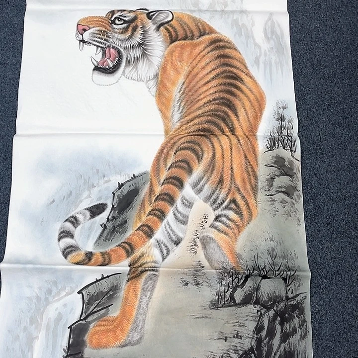 国画宣纸纯手绘字画