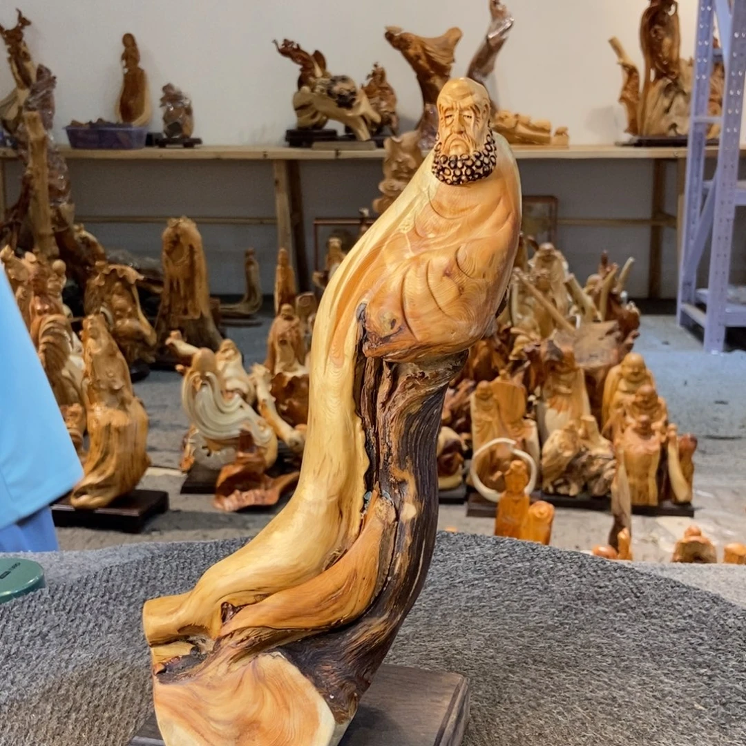 柏木（崖柏）太行崖柏根雕摆件