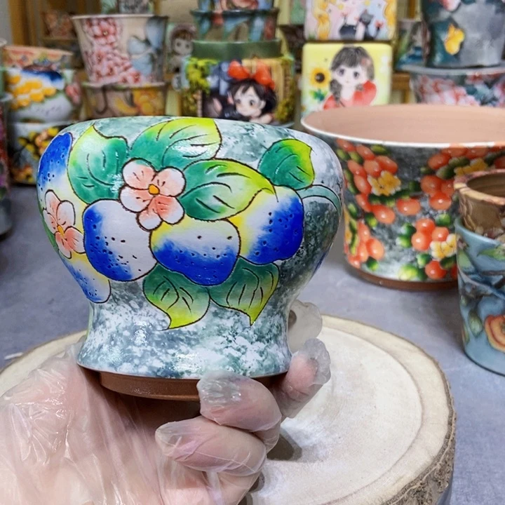 景德镇艺术手绘作品