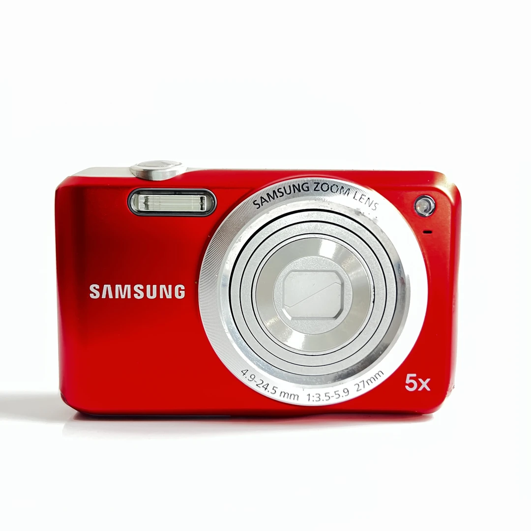 95新 Samsung/三星 es70红1220万像素5倍变焦数码相机