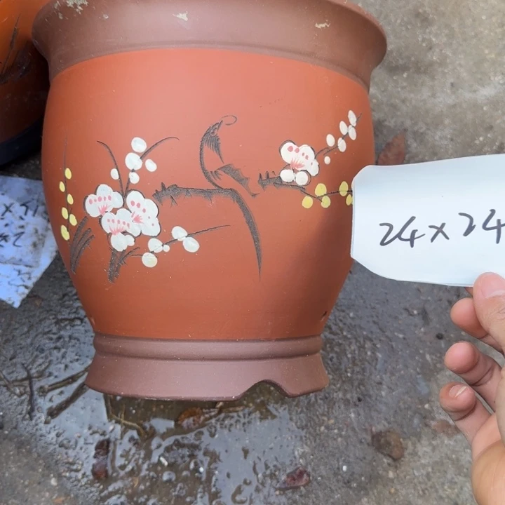 紫砂花盆特价商品