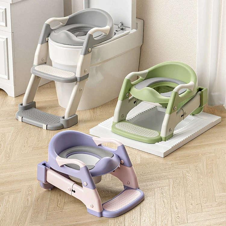 折叠马桶坐便器儿童马桶三合一小马桶宝宝蹲厕上厕所专用辅助凳H