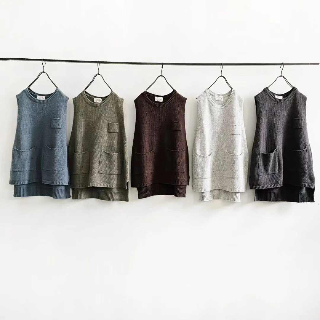 东大门正品 puco三口袋羊毛马甲（不支持退货）