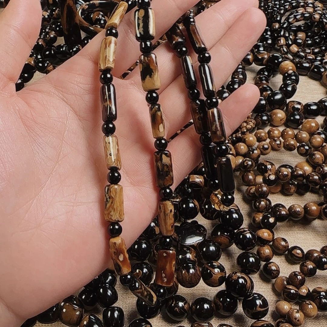 泥塑血柳项链毕业无暇