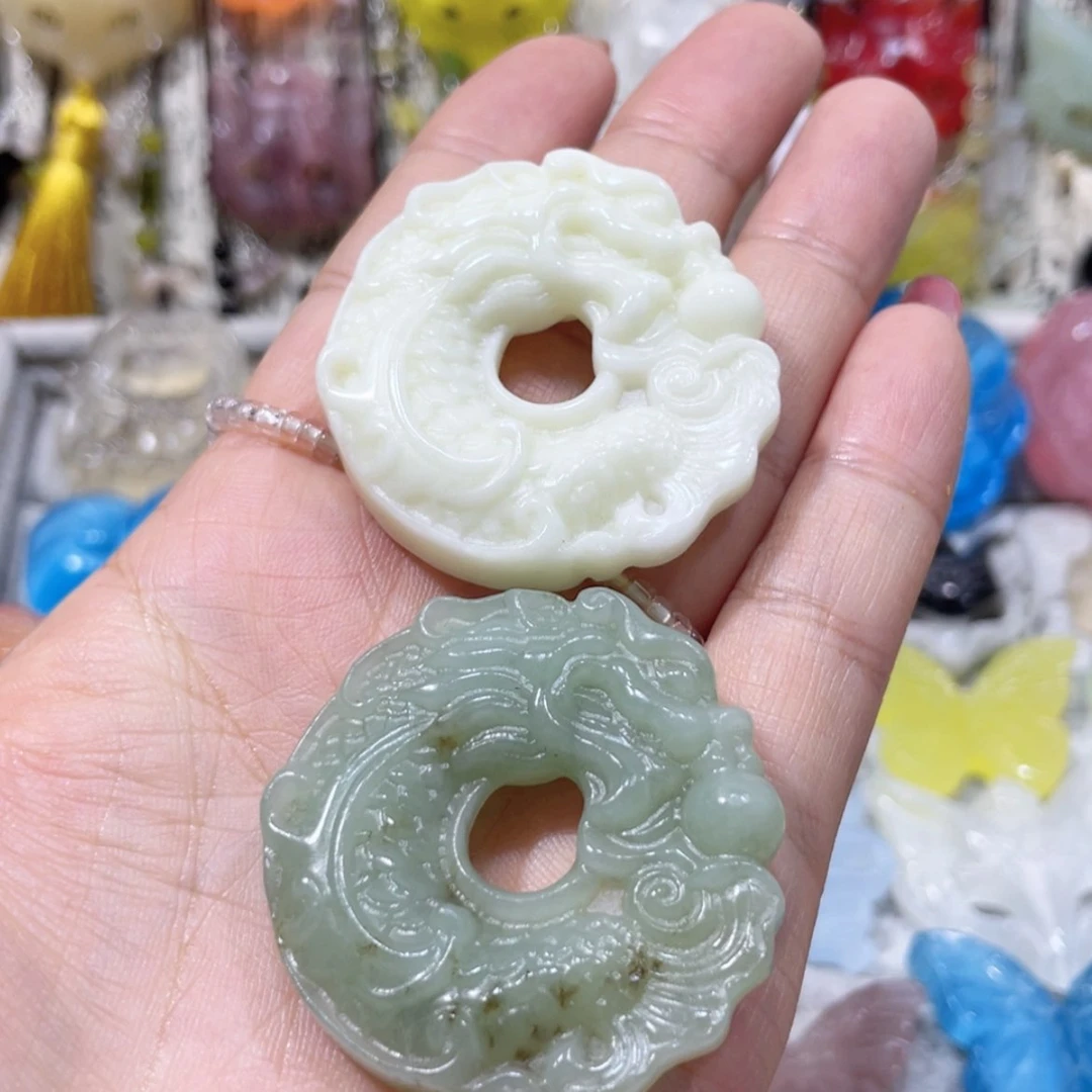 【闪购商品】未镶嵌岫玉颈饰20任选一个