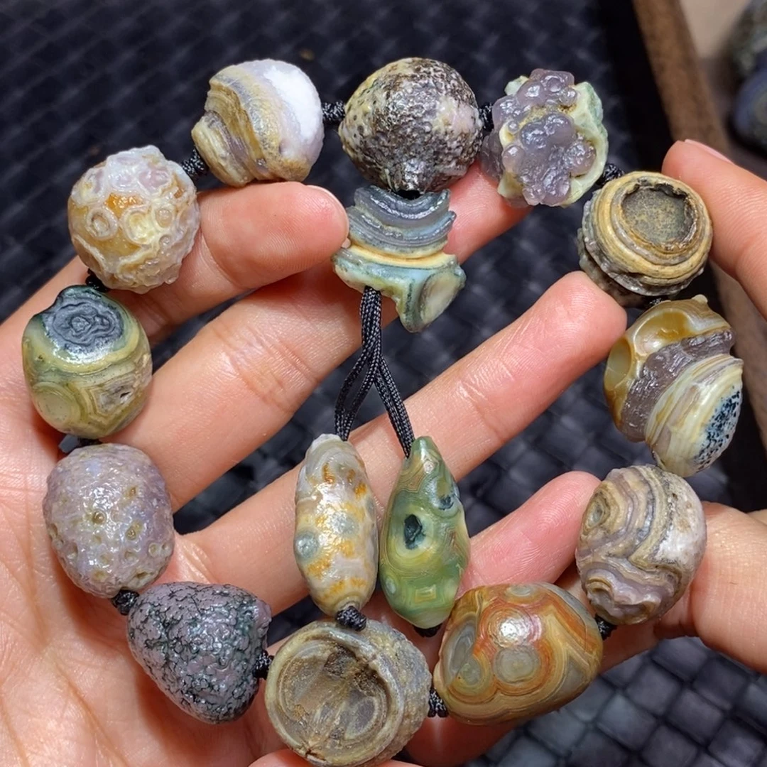 玛瑙/玉髓未镶嵌珠宝半成品