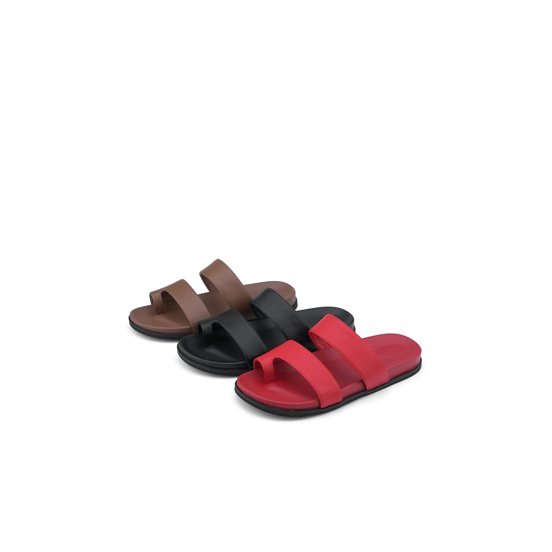 新款夏季外穿舒适透气夹趾拖鞋D715697