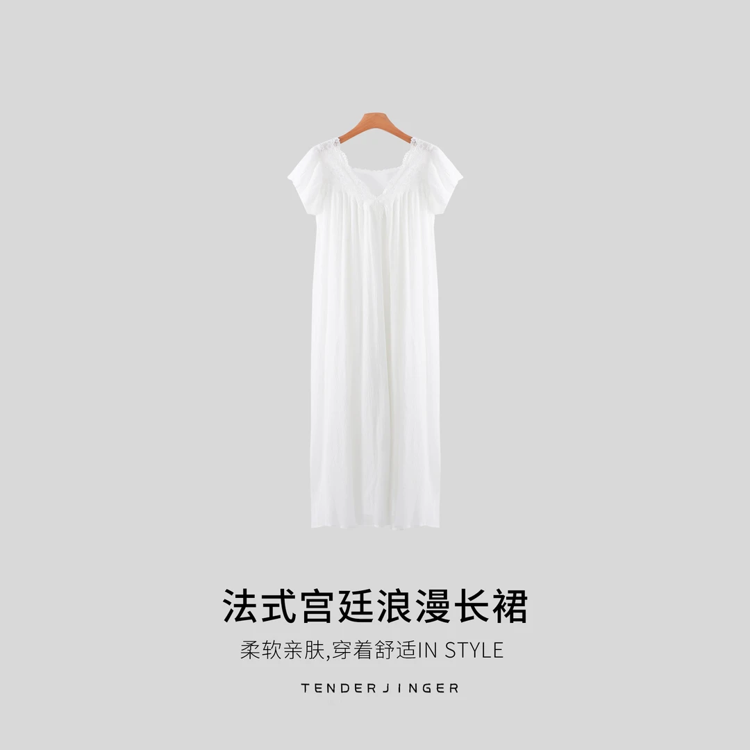 Tender Jinger法式宫廷浪漫长裙T2505MYM23352