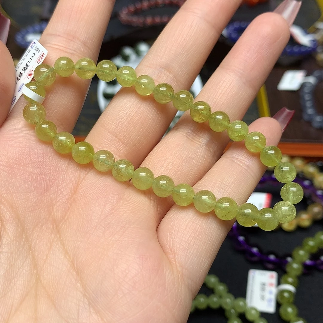 石榴石（沙弗莱）手串未镶嵌